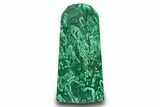 Tall Polished Malachite Tower - DR Congo #321137-1